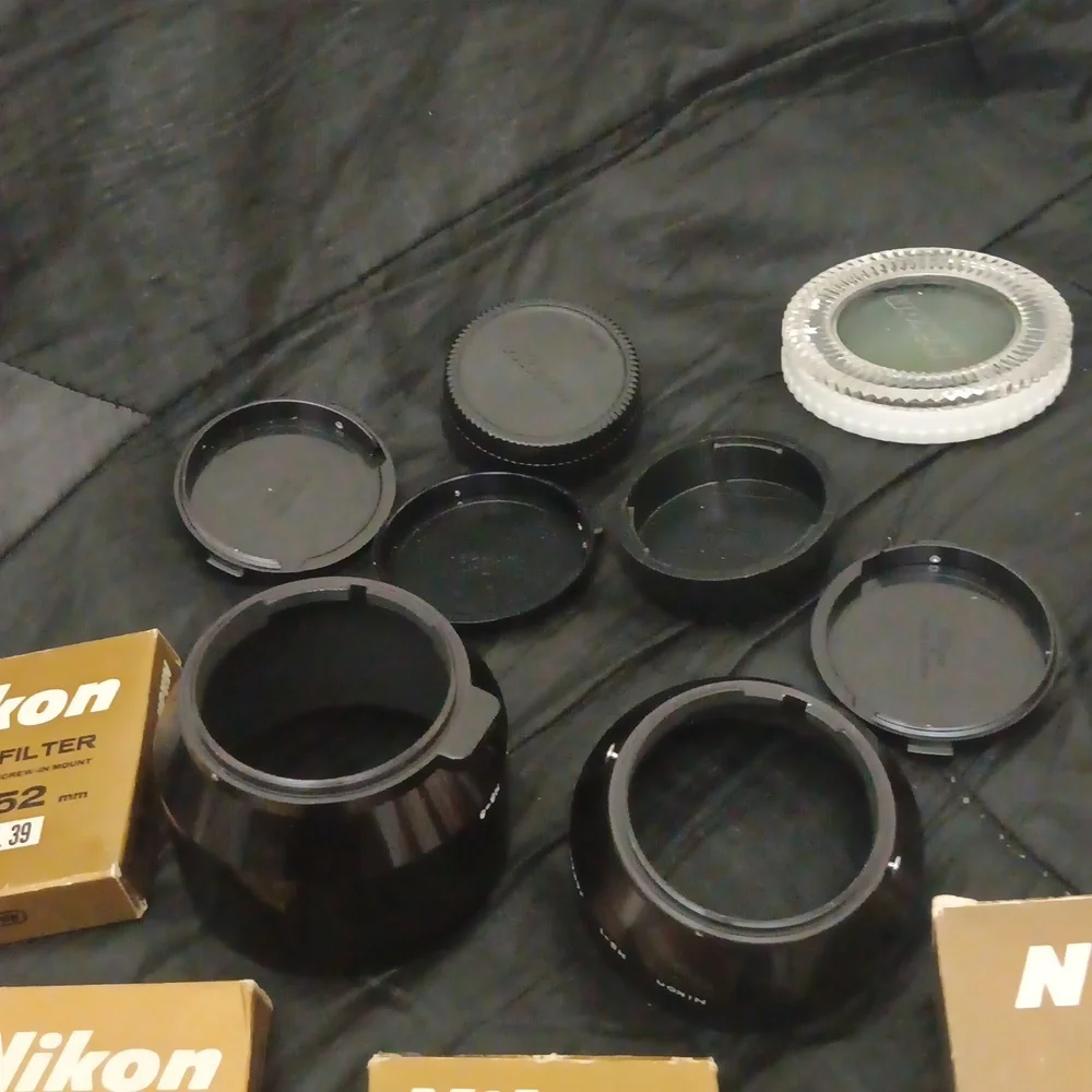 Vintage Nikon Lens Hoods